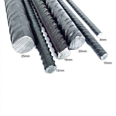 Hrb400 Grade Astm Standard Pattern Cutting Steel Rebar Για το εργοτάξιο κατασκευής Προσαρμόσιμη κάμψη