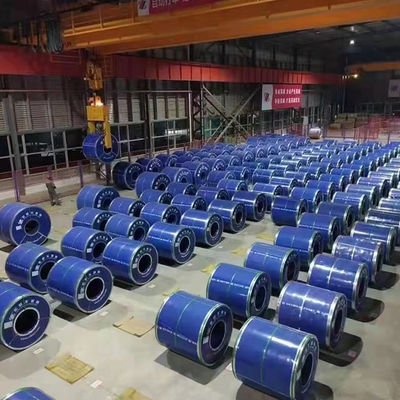 Υπηρεσία κοπής AZ150 Z100 PPGI/PPGL Coil/Roll σε όλα τα χρώματα Ral και εξατομικευμένα μεγέθη 1250mm 1200mm 1000mm για PPGI/PPGL